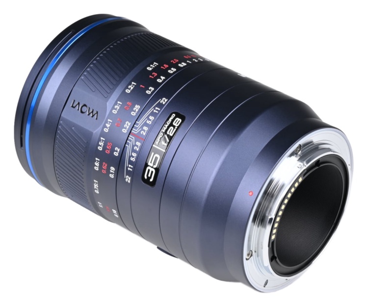 Laowa ACRIS 35mm f/2.8 1X Macro APO, Autofokus-Version für Nikon Z, Bajonettseite