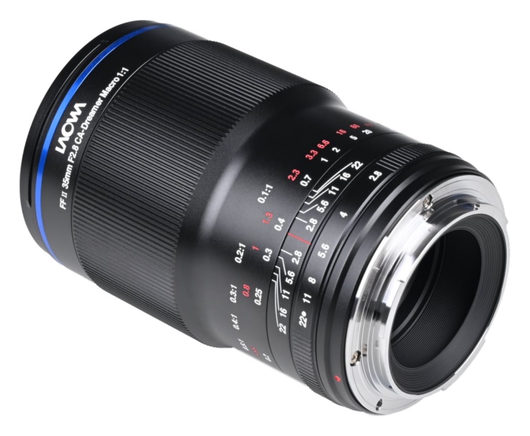 Laowa ACRIS 35mm f/2.8 1X Macro APO, manuelle Version für Canon RF, Bajonettseite