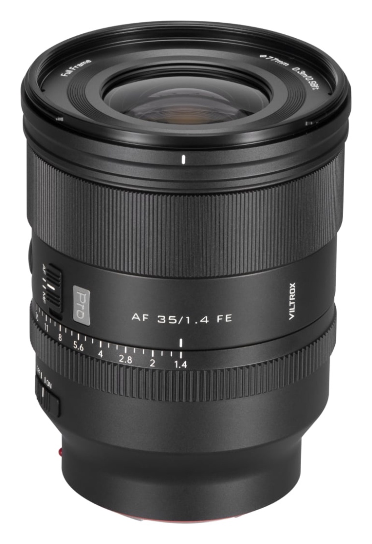 Viltrox AF 35mm F1.4 Pro für Sony E, Vorderansicht